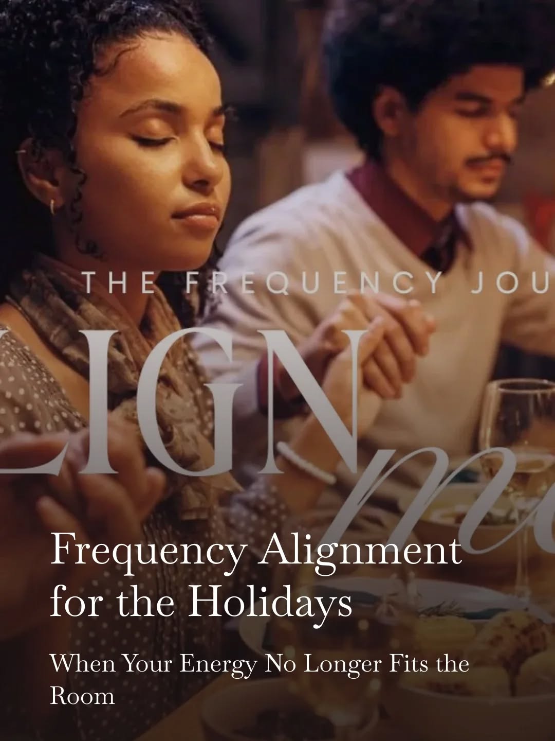 **NEW POST** Holiday season = amplified energy. Learn how to stay aligned.🦃 TheFrequencyJournal.fm

#spiritualfrequencyhopping 
#frequency
#imanisankofa